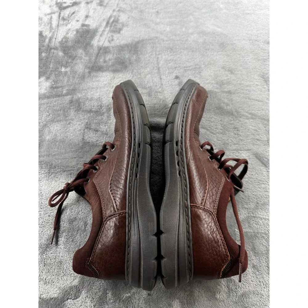 Clarks Unstructured Leather Oxfords Mens 12.5 Brown Air Circulation System 0023